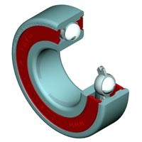 6009-2RS1 SKF Rillenkugellager 45mm x 75mm x 16mm